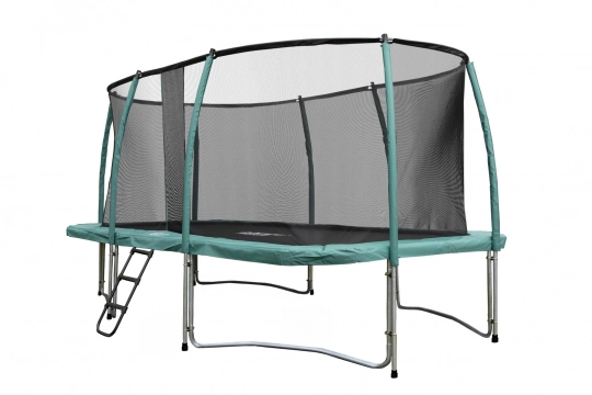 Батут KOGEE TRAMPS TOP Tramps 10'x17'(5.2x3.0м) прямоугольный с защитной сетью - 1