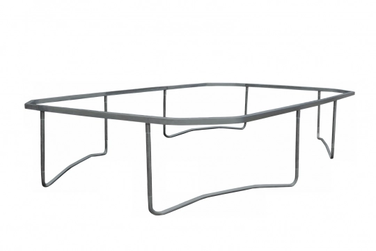 Батут KOGEE TRAMPS TOP Tramps 10'x14'(4.3x3.0м) прямоугольный с защитной сетью - 8